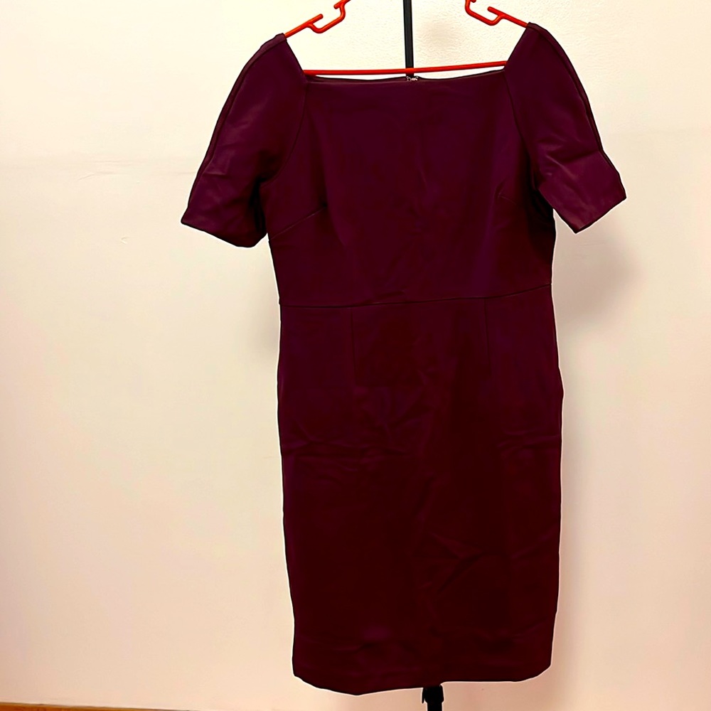 Brand new Ann Taylor dress in a gorgeous plum color!